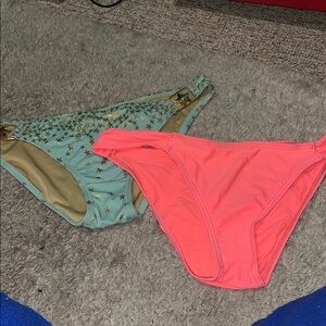 Two bikini bottoms!